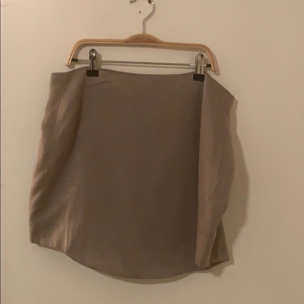 Urban Outfitters Silver mini skirt